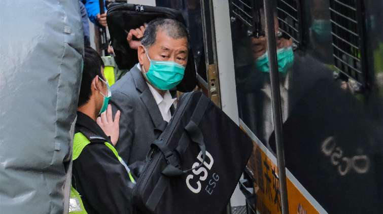 黎智英司法覆核禁聘英大狀申請被拒 須支付訟費