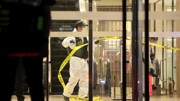 韓國城南市發生持刀傷人案 釀1死13傷疑犯落網