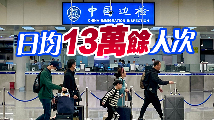 客流持續攀升 福田口岸7月410萬人次出入境