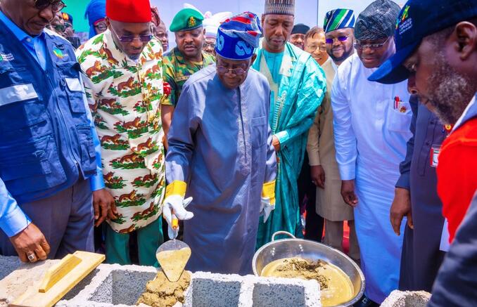 中企承建的尼日利亞天然氣發電站項目一期開工 