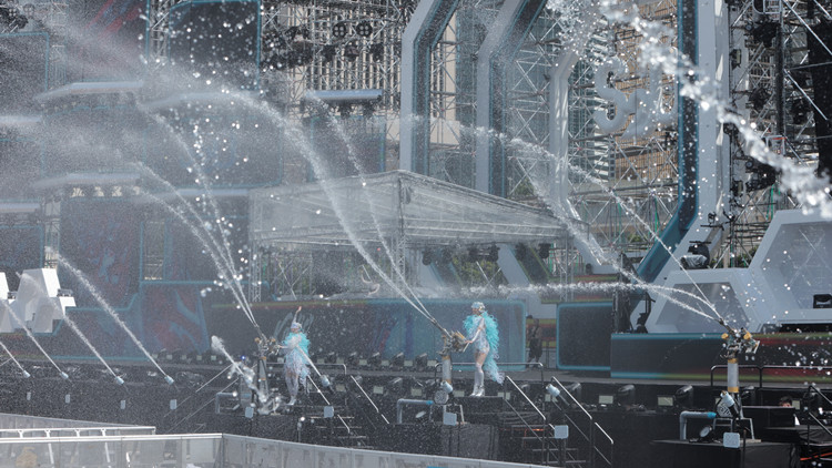 亞洲潑水音樂節登陸香港中環海濱