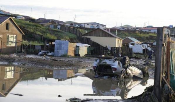 蒙古國首都遭暴雨侵襲已導致4人死亡