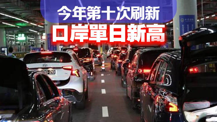 持續攀升！港珠澳大橋單日出入境車輛首次突破1萬輛次