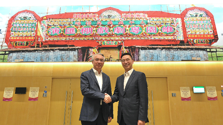 楊潤雄晤貴州省副省長蔡朝林 就深化港黔文旅遊合作交換意見