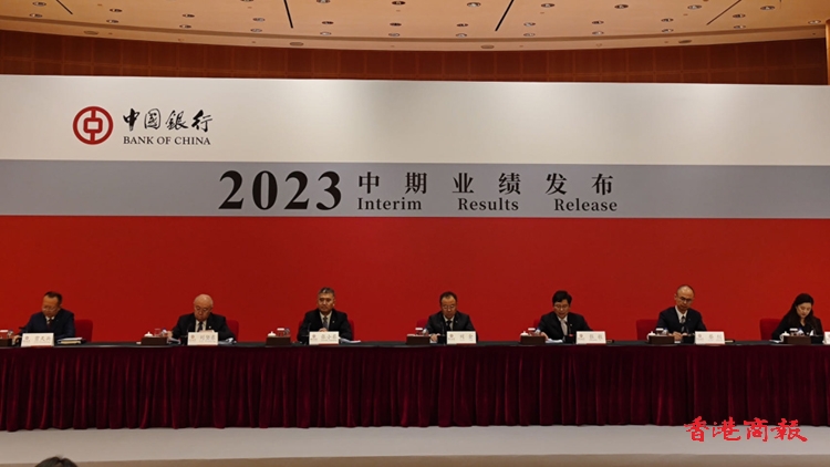 中國銀行上半年實現稅後利潤1277億元 貸款新增創歷史同期新高