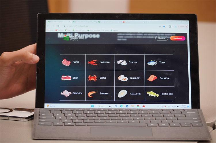 教大發明Nano-G試紙  檢測食材新鮮度助市民食得安心