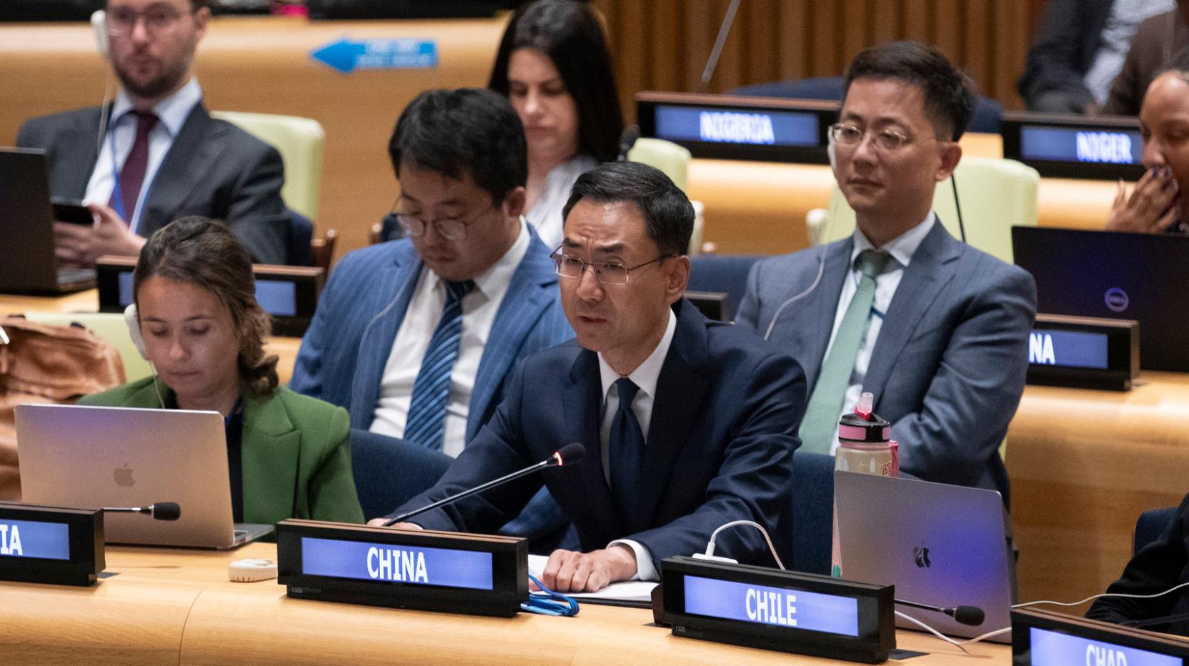 中方呼籲國際社會在烏克蘭問題上推動停火止戰