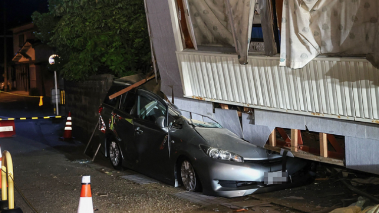 受颱風影響日本3人死亡、千餘棟房屋被淹