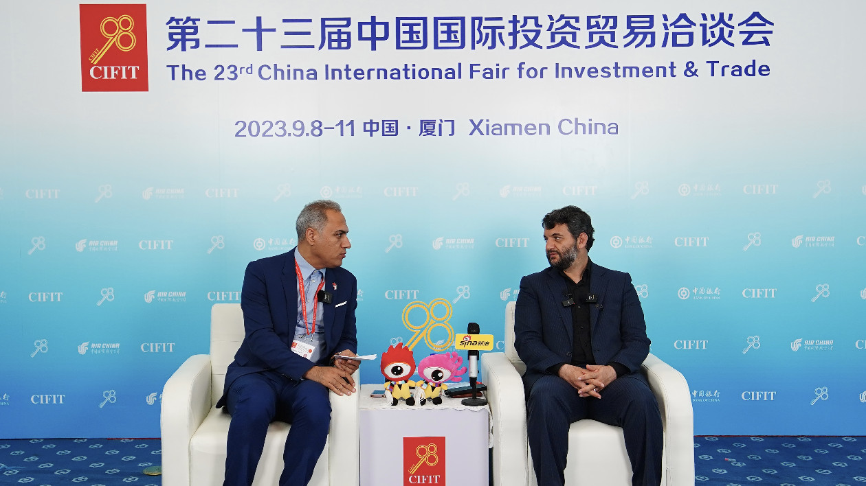 訪伊朗總統顧問兼伊朗自貿區及經濟特區秘書長Hojjatollah Abdolmaleki