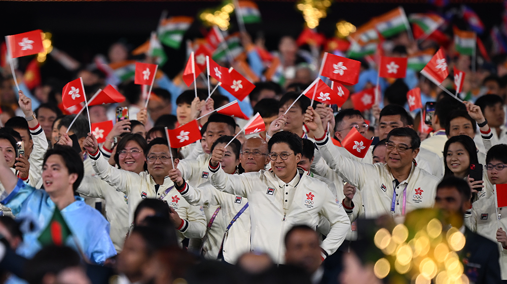 直播｜特區政府舉行歡迎儀式 嘉許杭州亞運港隊表現