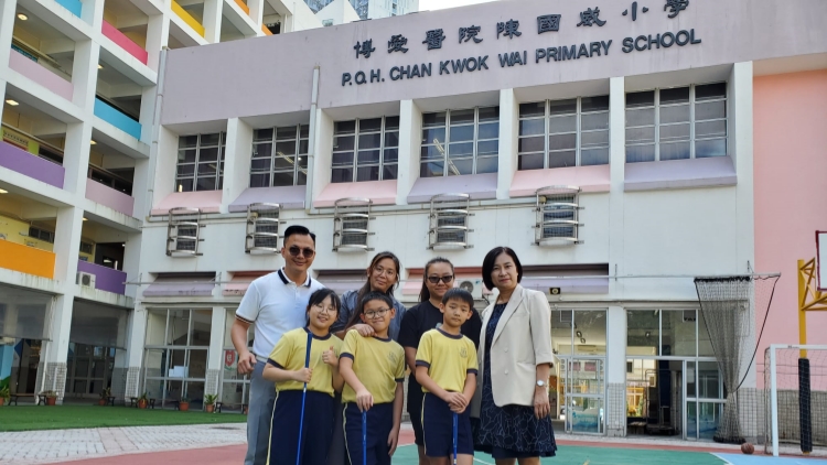 屋邨小學設迷你9洞高球練習場 納入體育科恒常化擴闊學生視野