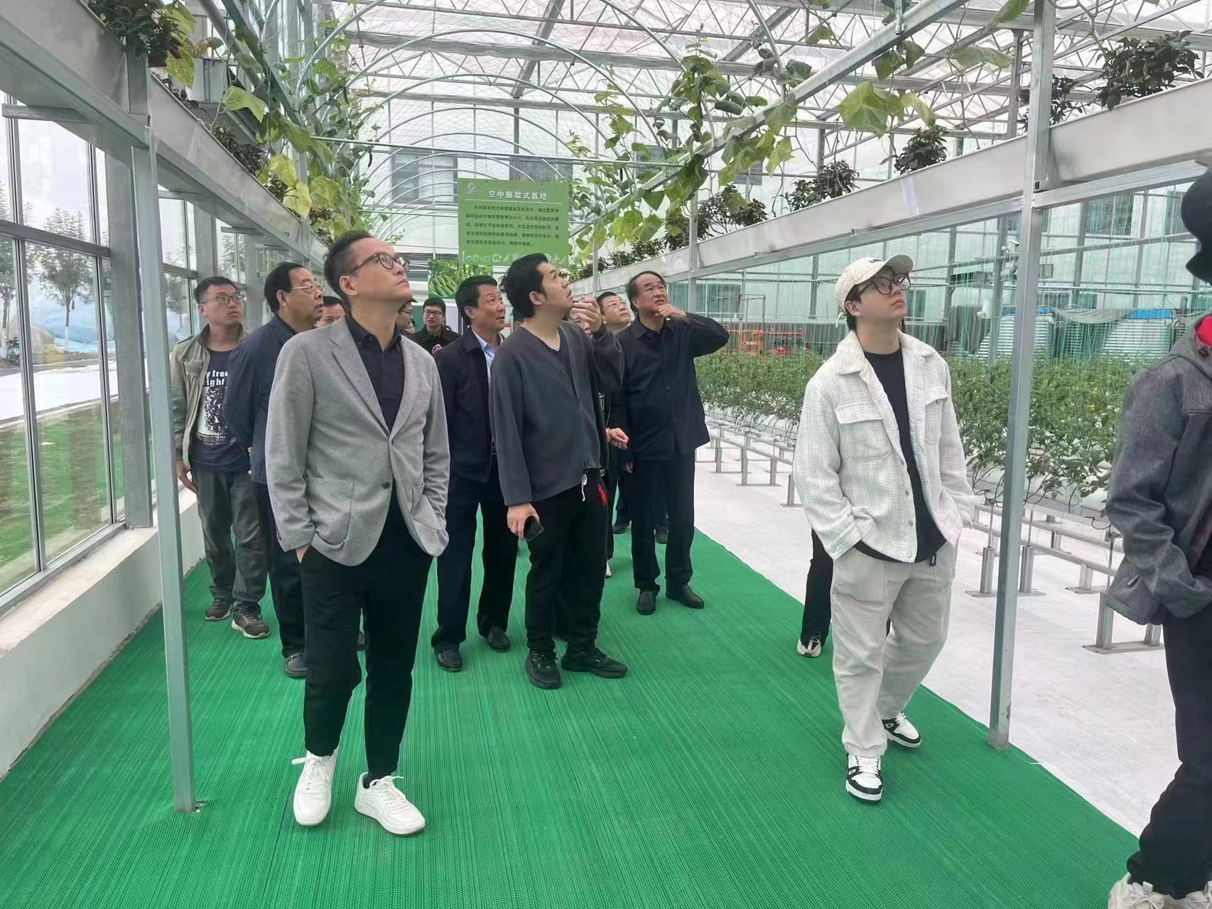 廣東省政協香港地區常委一行來豫考察現代農業產業