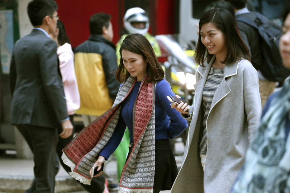 天文台：今日多雲乾燥 最高25度