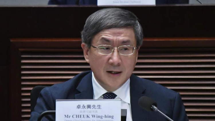 卓永興：政府鼓勵生育 藉為長遠經濟發展提供所需人力