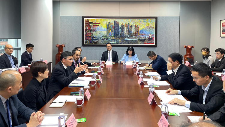 林世雄率團訪問上海 推廣香港海運業及高增值海運服務