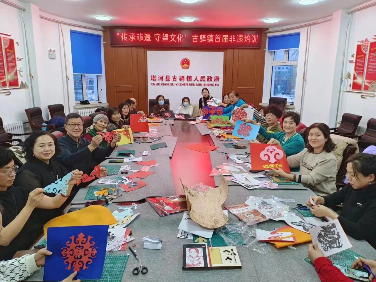 黑龍江塔河縣古驛鎮開展首屆「傳承非遺 守望文化」非遺培訓活動
