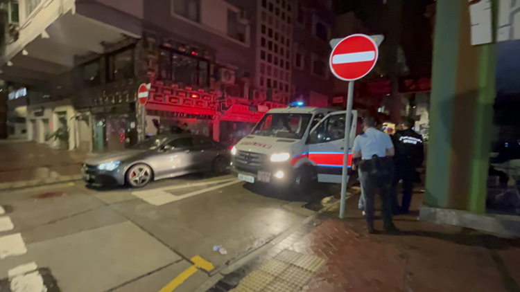 尖沙咀發生斬人案 2男遭多名惡漢斬傷