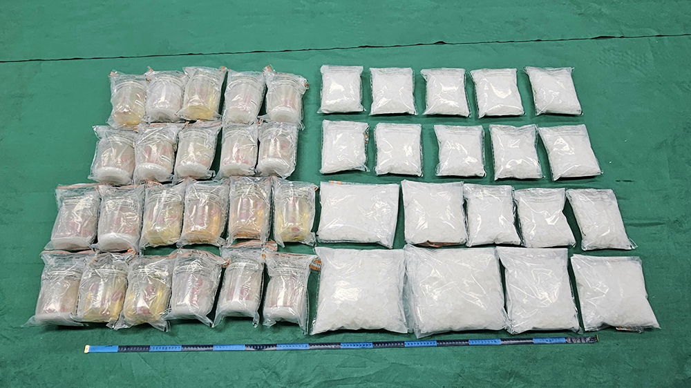 2男女攜毒品經北歐返港 市值3600萬元