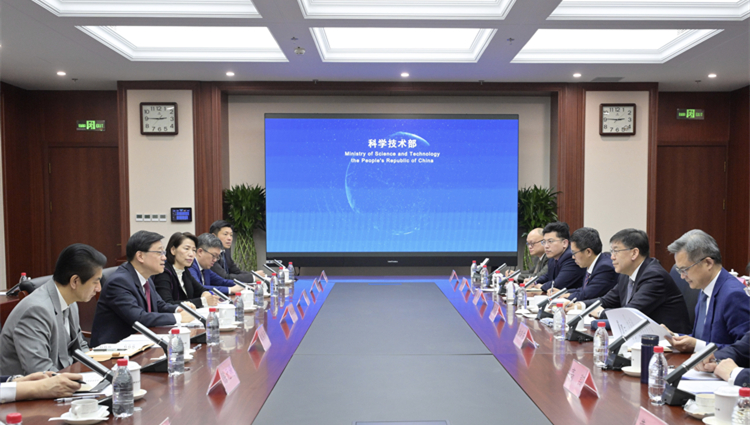 李家超繼續訪京行程  拜訪國家科技部及文旅部