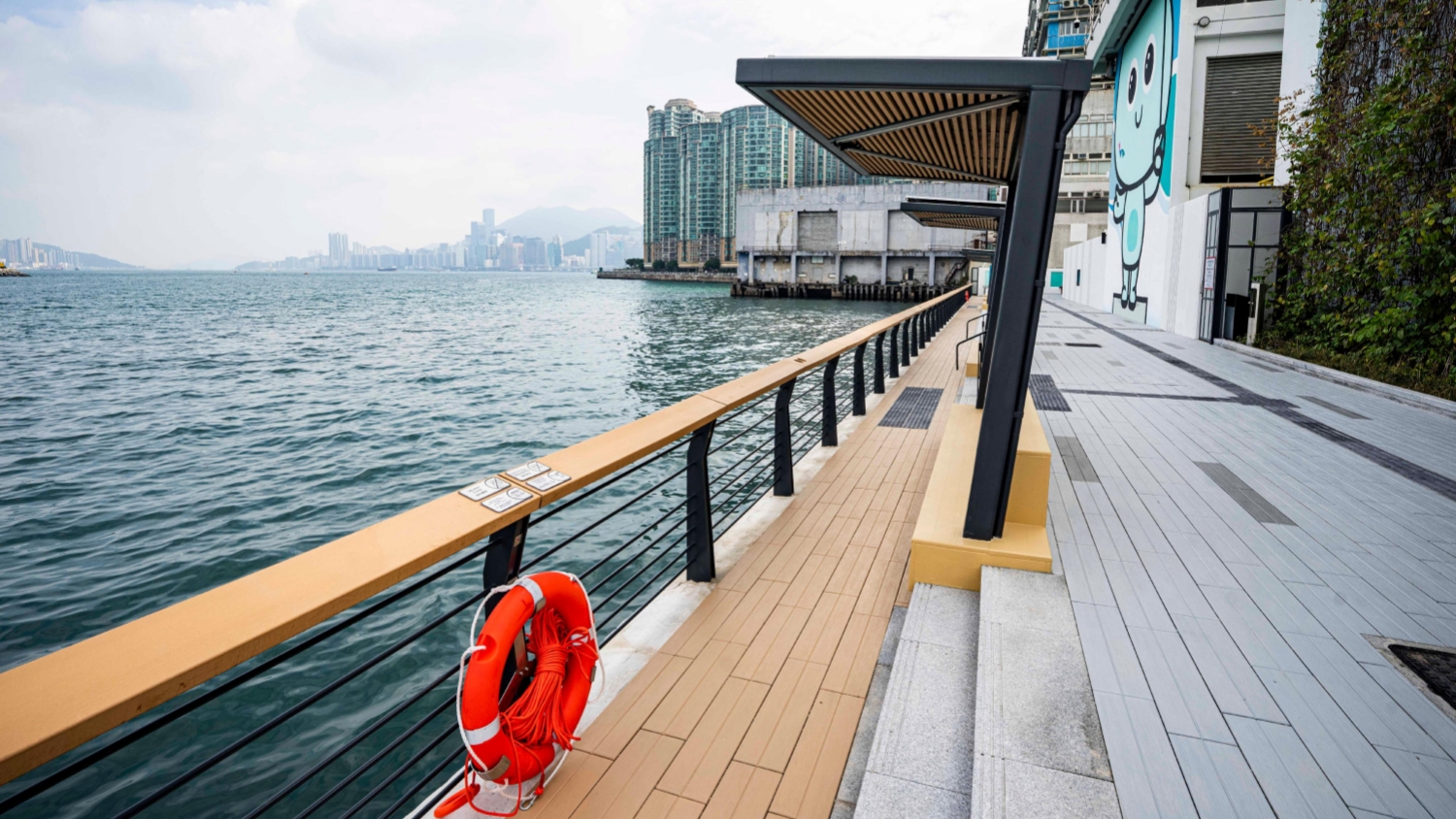 土瓜灣及大角咀渠務署設施優化為公共空間今起啟用