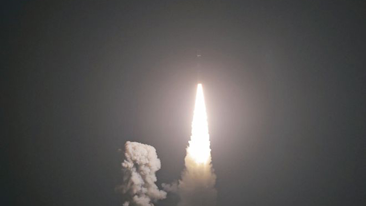 海上一箭三星！中國成功發射試驗二十四號C衛星