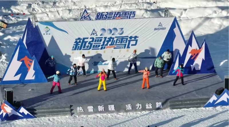 阿勒泰冰雪資源在新疆冬博會暨熱雪節上出圈擋不住