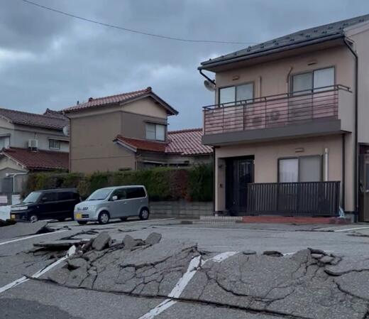 追蹤報道丨日本石川7.6級強震最少9人傷 核電站變壓器一度起火