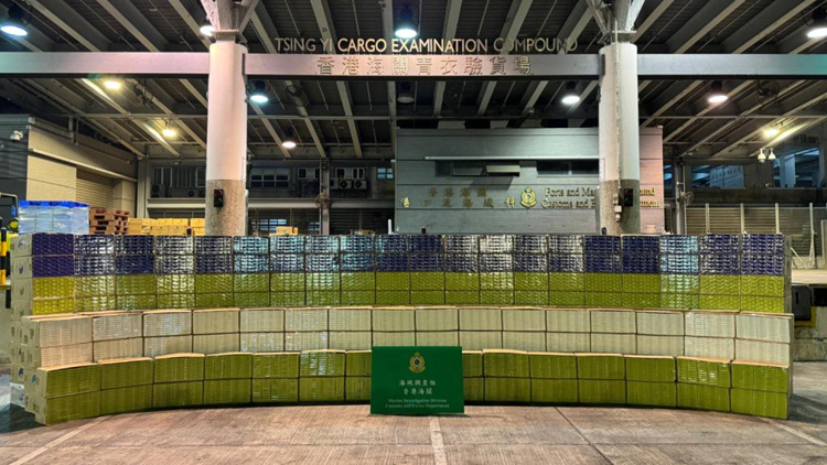 水警海關聯合行動 檢約2200萬元私煙及電油