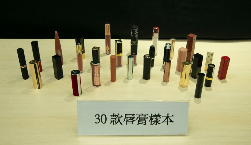 消委會：30款唇膏全部驗出重金屬元素 八成含MOSH