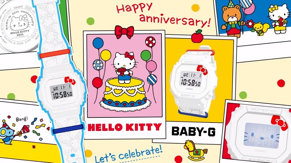 【時尚】Hello Kitty聯名表款 慶祝50周年