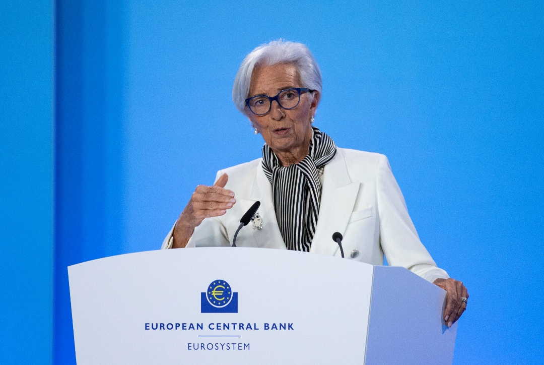 歐洲央行繼續維持三大關鍵利率不變