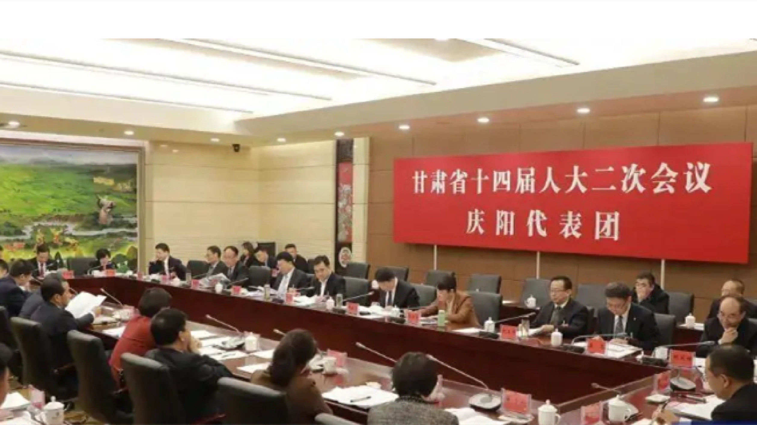 甘肅兩會丨慶陽：力爭國內生產總值再上一個百億台階