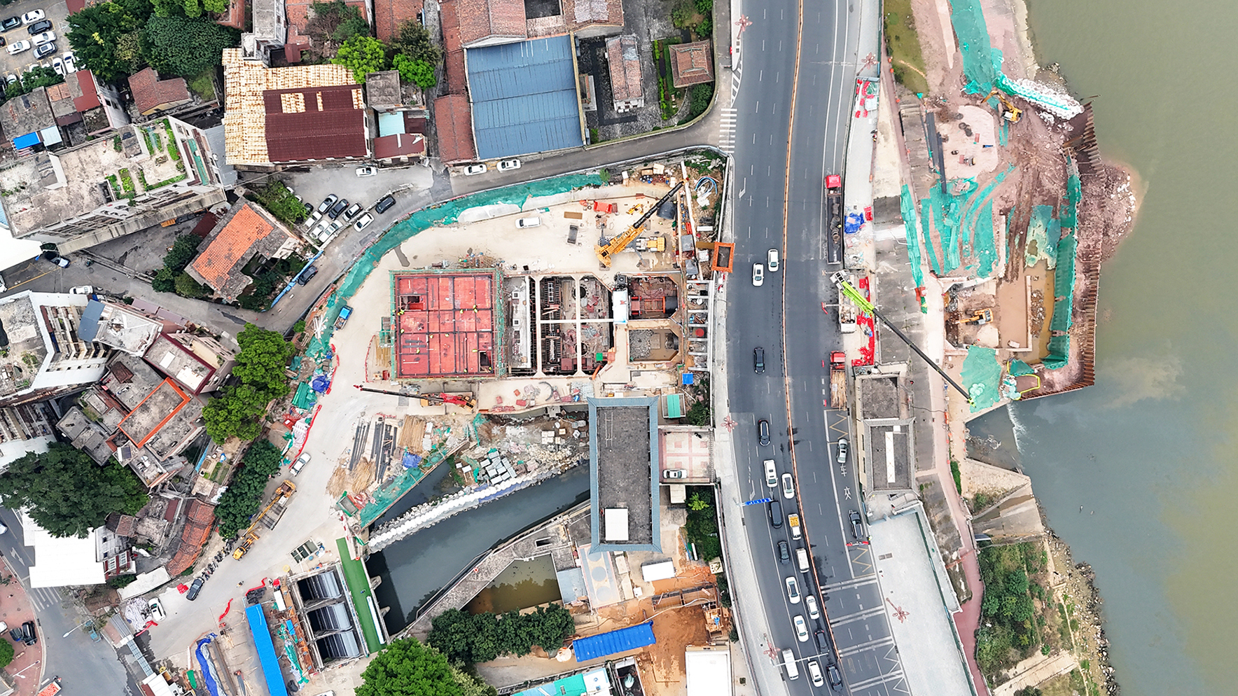 排澇標準提升！肇慶躍龍電排站重建工程迎來重大進展