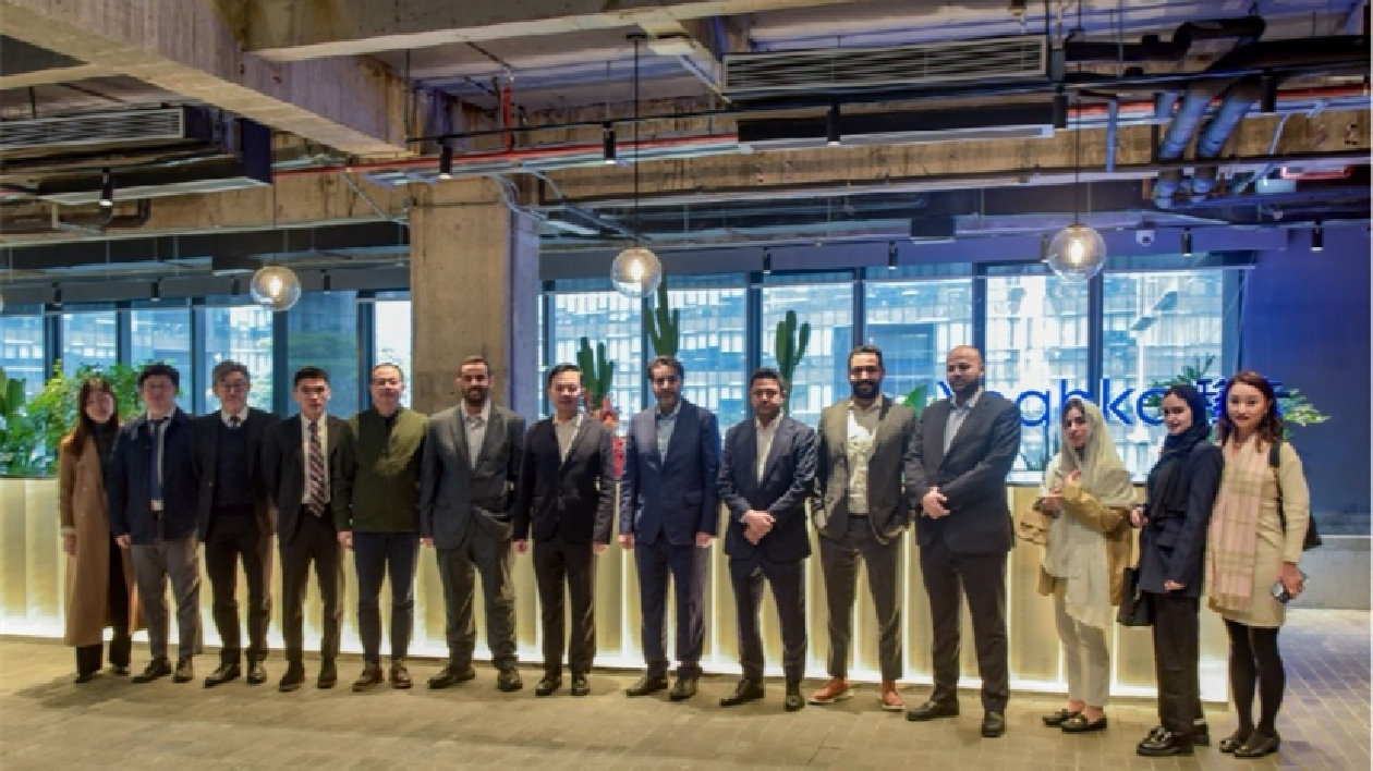 移卡在深圳接待沙特央行考察團一行