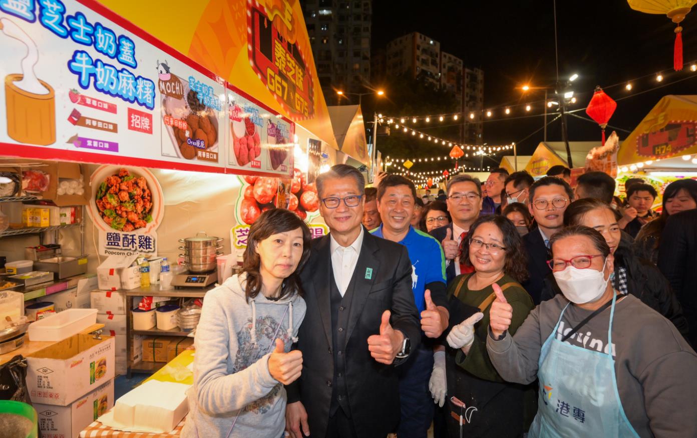 藉盛事帶動經濟 陳茂波料龍年市況穩中向好