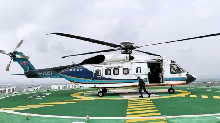 有片 | 【直擊廣州瀝心沙大橋救援現場】南航調派直升機參與搜救
