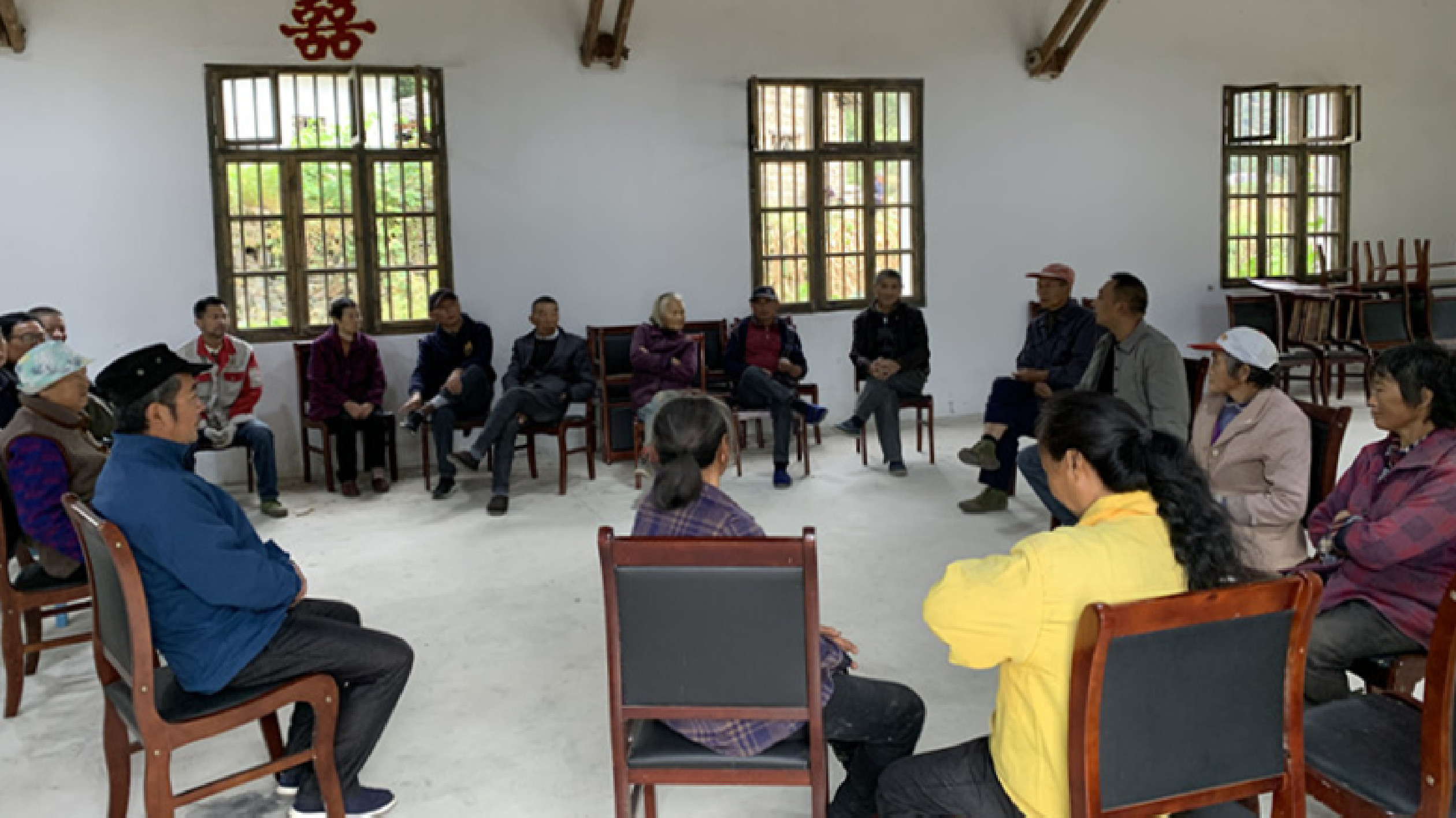 皖黟縣洪星鄉：頭雁領航 群雁振翅