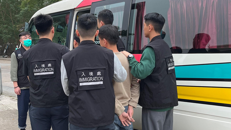 入境處一連四日全港打擊非法勞工 拘捕13人