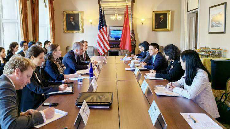 中美經濟工作組舉行第四次會議