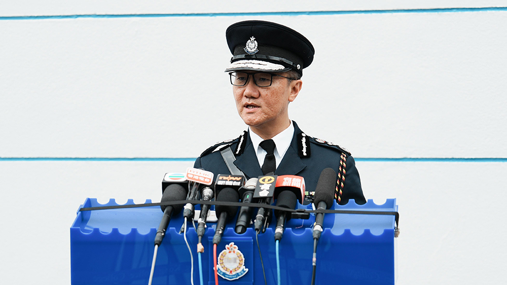 蕭澤頤：警隊投考人數上升近五成 下月將到廣東福建招募