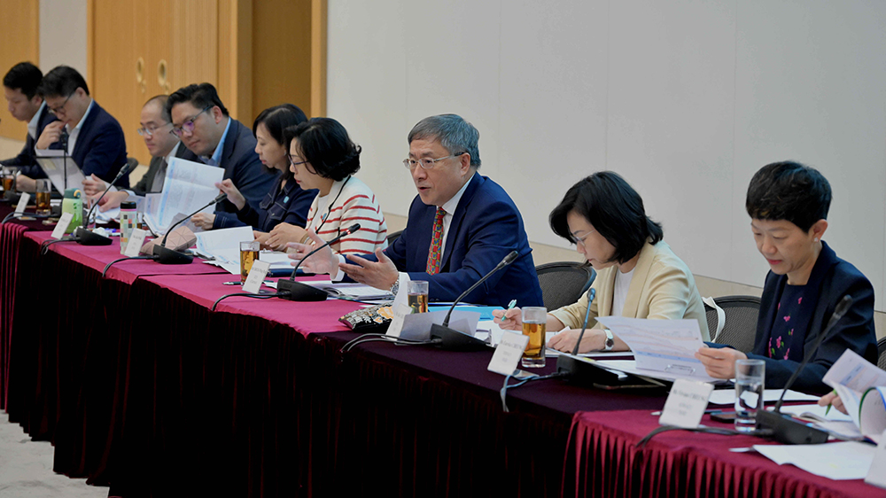 卓永興主持地區治理專組會議 檢視國慶75周年籌備工作