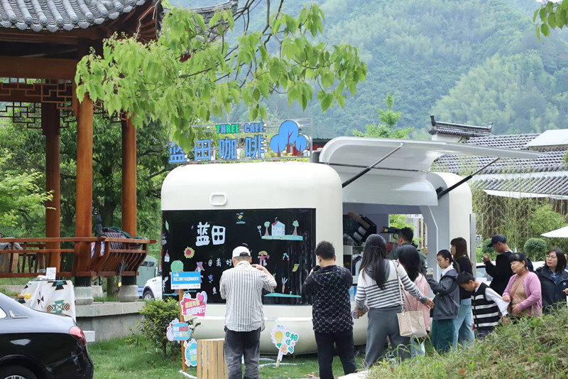 皖休寧：品一杯「村咖」  享十分閒適