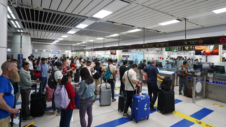 47萬人次！「五一」假期深圳灣口岸出入境人數同比上漲近五成