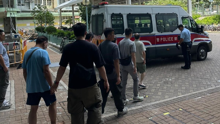 警方搗破公屋麻雀賭檔 拘捕5名男子