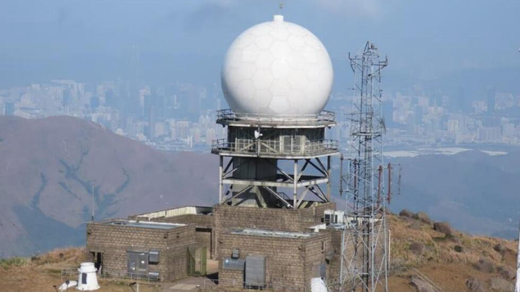 新大帽山天氣雷達投入運作 提供重要數據監測各類惡劣天氣