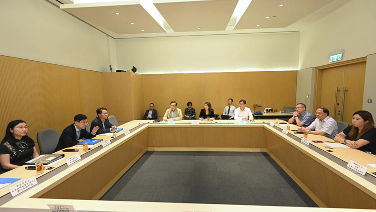 孫玉菡晤社工註冊局全體成員 重申有責任維護國家安全