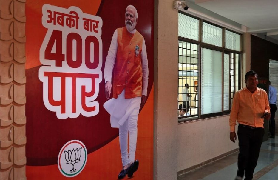 印度執政黨主導的全國民主聯盟在大選中獲勝