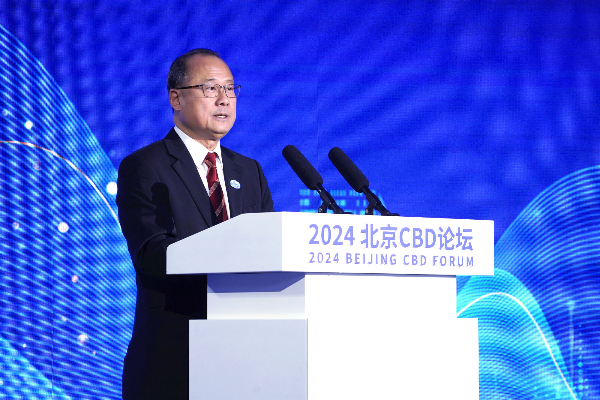 蔡冠深出席2024北京CBD論壇 倡京港加強四方面合作