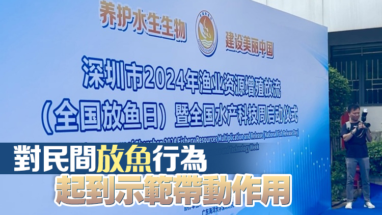 「全國放魚日」來了！港深兩地共護海洋生態 數百萬魚苗安家深圳鹽田海域