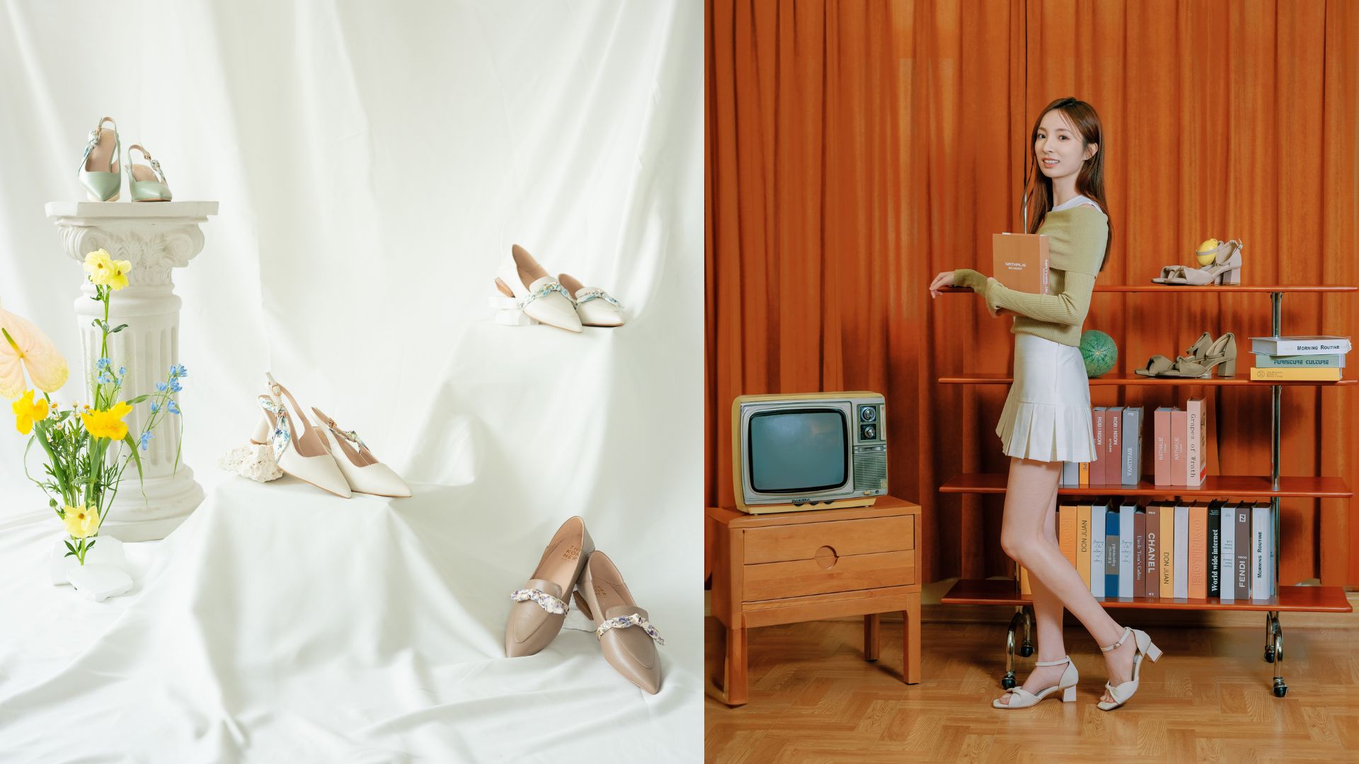 【時尚】可持續花藝浪漫鞋款 